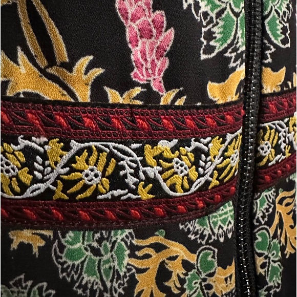 NWT! Alice + Olivia Dana Puff-Sleeve Flare Dress size 14 - Picture 10 of 16